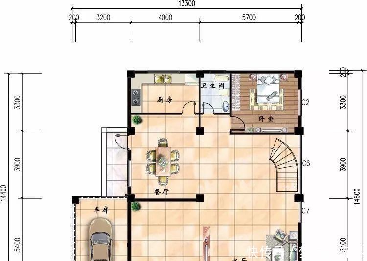 客厅|带挑空客厅的农村自建房，没看过第二款户型的肯定落伍了