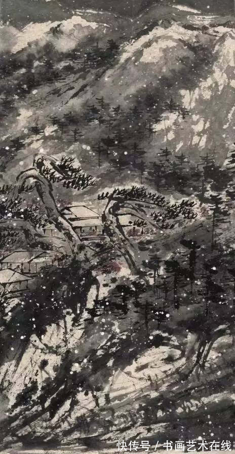 陈家泠@崔如琢、陈家泠、朱祖国,纵览山河之美、当代山水画名家