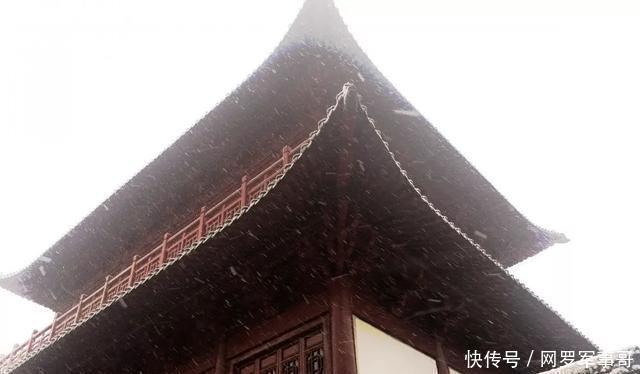 阜城|雪中的阜城东部仿宋式建筑群