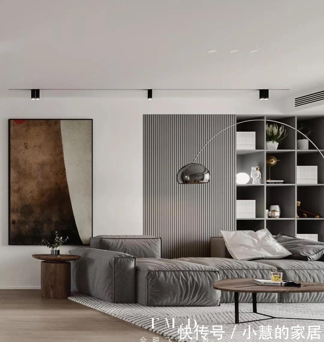 背景墙|随着“去客厅化”流行,传统沙发墙也被取代,做置物型设计才实用