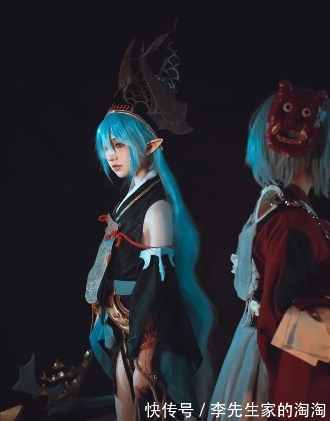 cos|cos:阴阳师金鱼姬双子cos正片