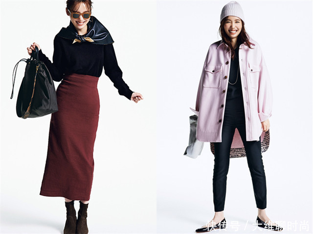 经典|一件毛衣10种穿法,看了日本造型师搭配,原来黑色还是那么经典
