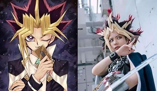 游戏王|让COSer头疼的动漫发型,小兰独角成世界难题,COS埼玉压力山大