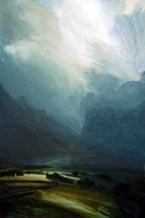 詹姆斯·诺顿&美风美景,大地的胸怀!英国画家詹姆斯·诺顿的油画
