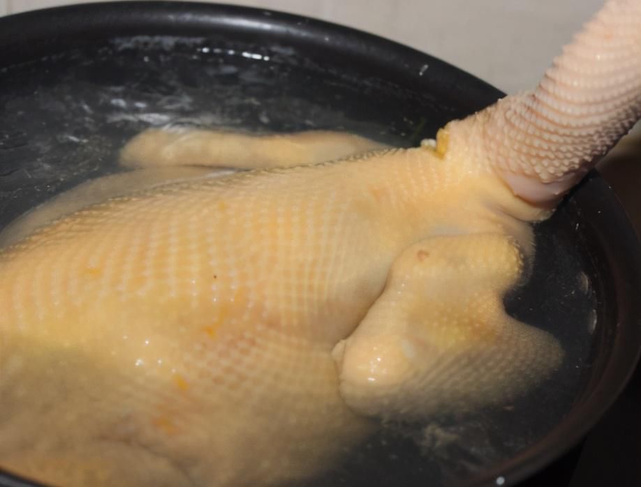  粤式|粤式白切鸡，别直接下锅煮，牢记“1泡2提”，白切鸡皮爽肉滑