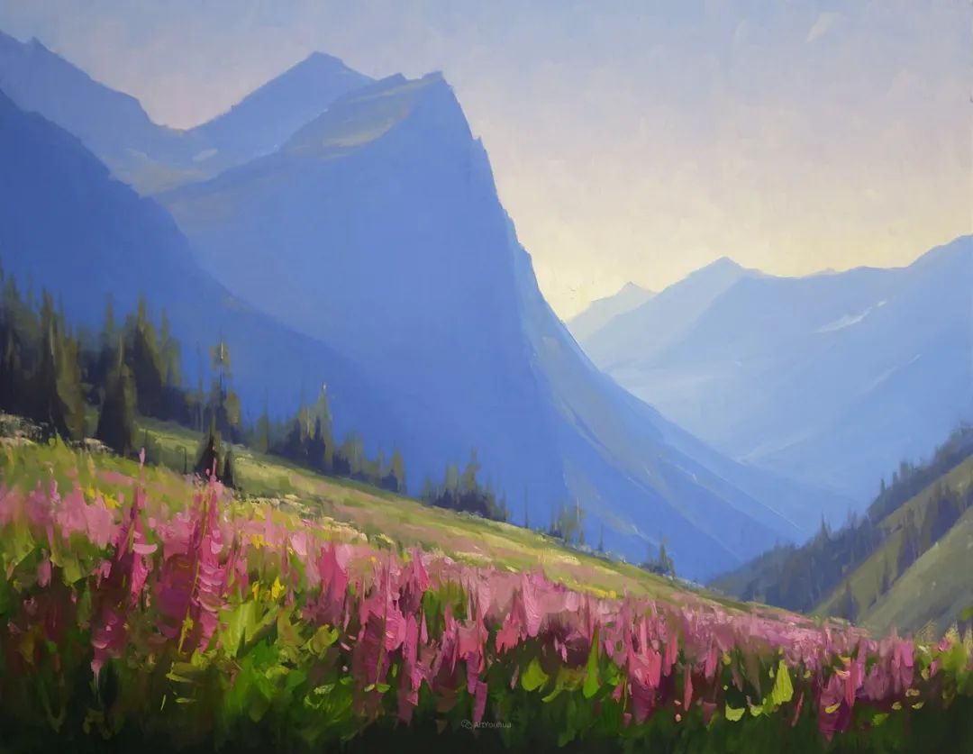 科罗拉多州@斯泰西·彼得森:半路出家的女画家,笔下的风景堪称一绝