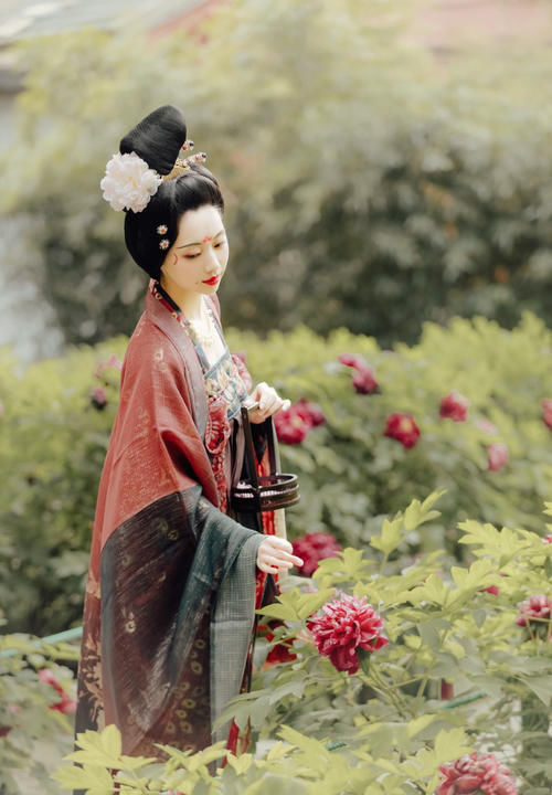 小姐姐$本以为唐制汉服够美了，直到看见“贵妃风”，才知道什么是精致