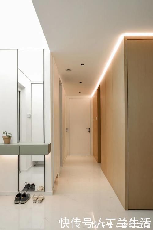 过道|参观完她家,发现简装才是最好的,房子住了快两年,依然简洁大方
