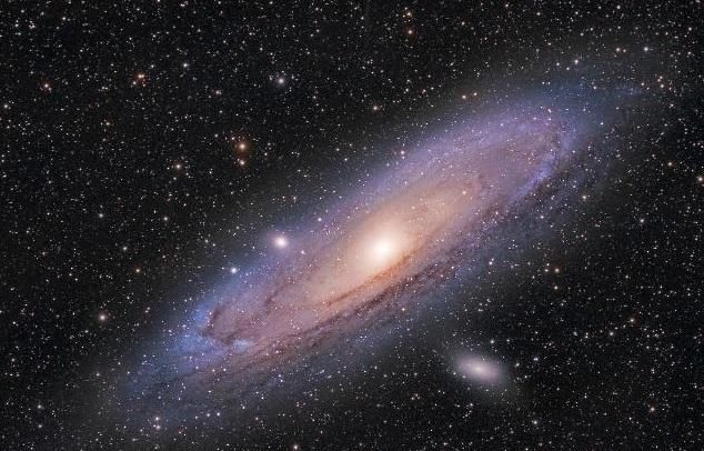 地球上用肉眼能看到4个银河系外星系，最近最亮的我们却看不到