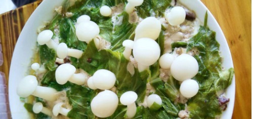 喜欢做这菜,贵是贵点,清甜美味,做一盘儿子连汁都不剩