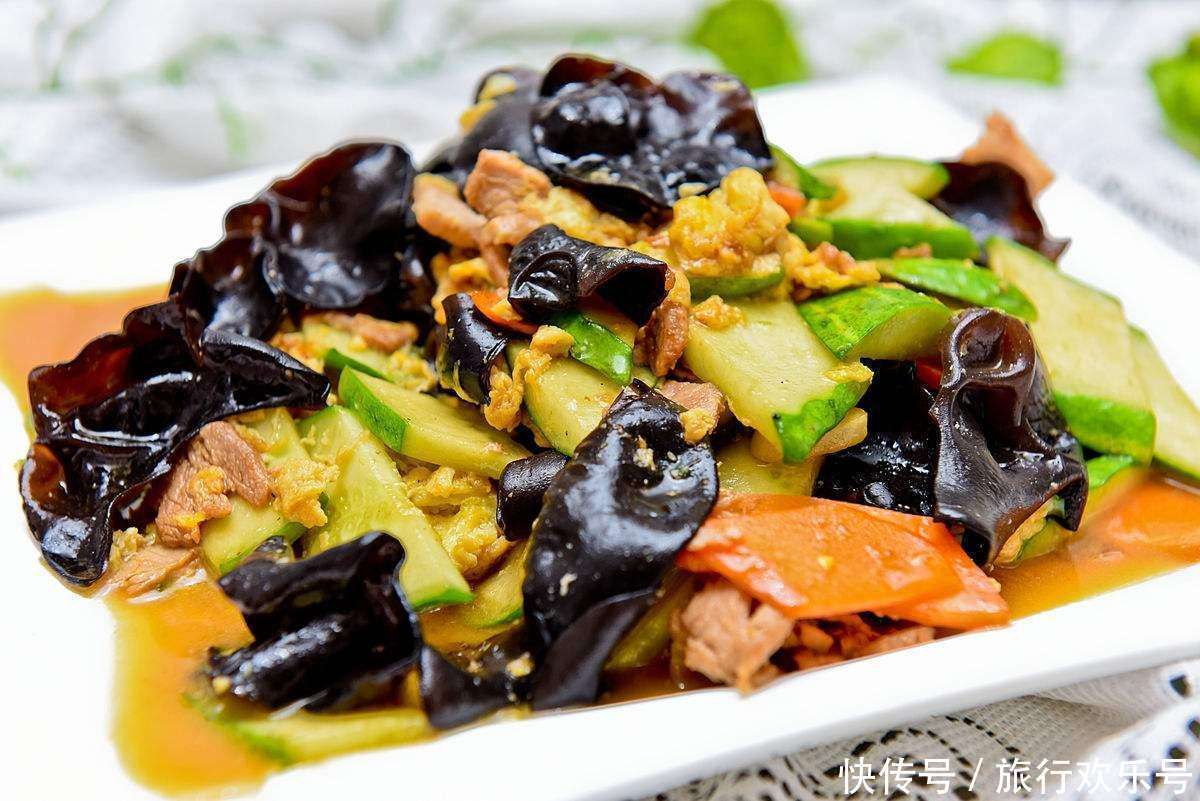 美味|木须肉色泽丰富营养美味,在家这么做更香美,再也不馋饭店的菜了