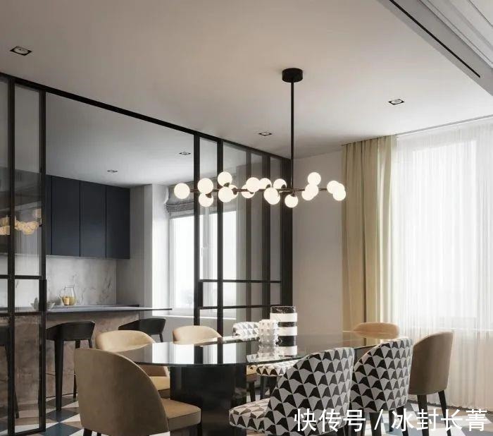 饱和度|小夫妻用莫兰迪色+现代简约风格,让两室一厅舒适又颜高!