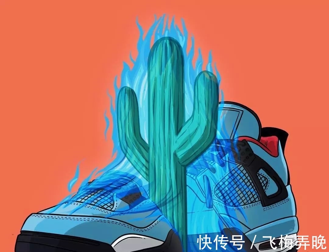 travis 如何找到Yeezy和AJ等球鞋的精髓？这位插画师用一支笔就能做到！