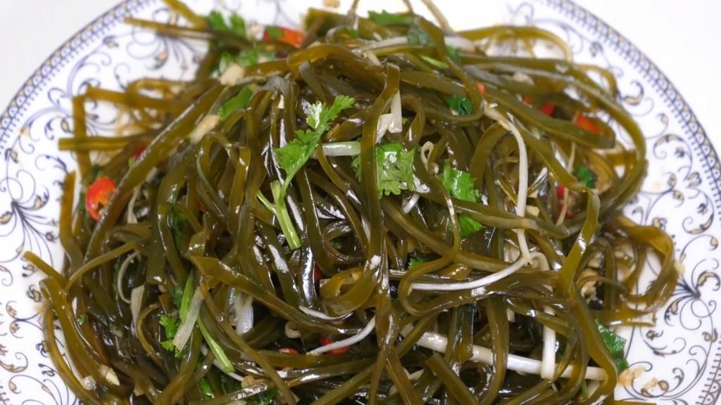 爽口|难怪饭店凉拌海带丝那么好吃，原来是这个窍门，简单易学爽口好吃一点也不腥