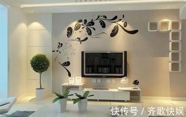 颜色|如何打造一款有档次的电视墙做好这4处细节,秒变颜值担当