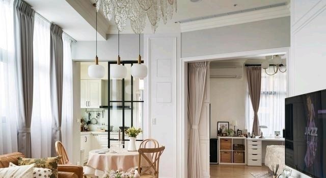 夫妻|医生夫妻106㎡美宅,主卧不做门,阳台比客厅还大,美到爆!