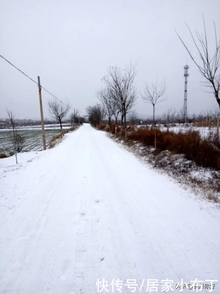 沙漠水：初春的小雪