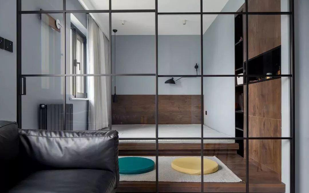 收纳|47平手枪户型巧改造,2室2厅1厨1卫,还有个让人羡慕的衣帽间!