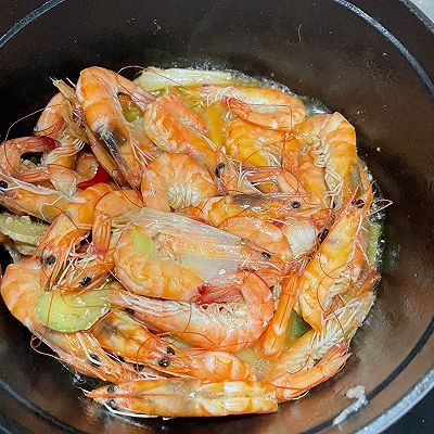 油爆虾|豆瓣酱油爆虾