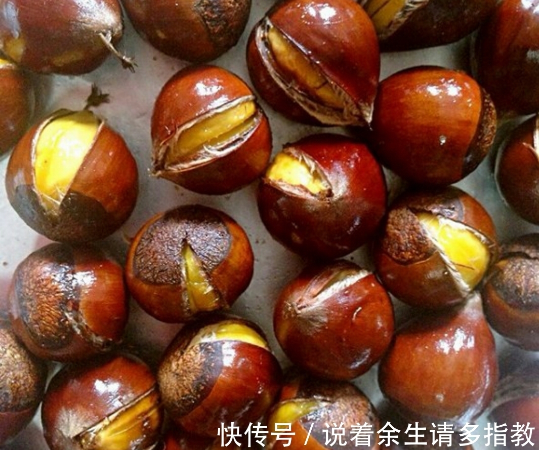 想吃糖炒栗子的，在家里就可以加工，方法简单，味道一点也不差