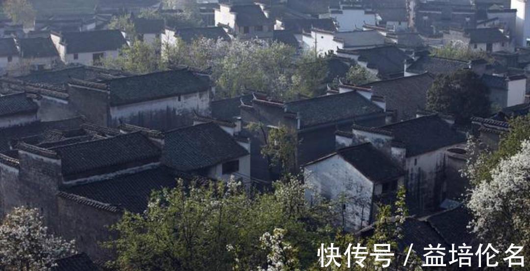 游园不值#叶绍翁这首经典的七绝《烟村》,也是一首难得的佳作,写得很唯美