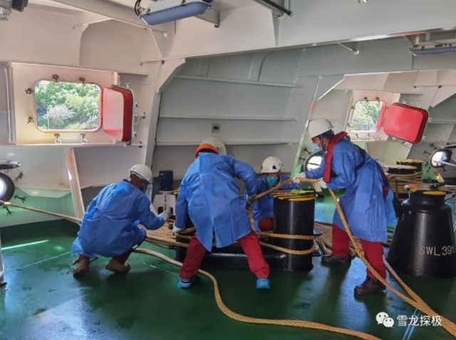 “雪龙2”号船上的这群青年人 奏响了大洋科考的青春之歌！