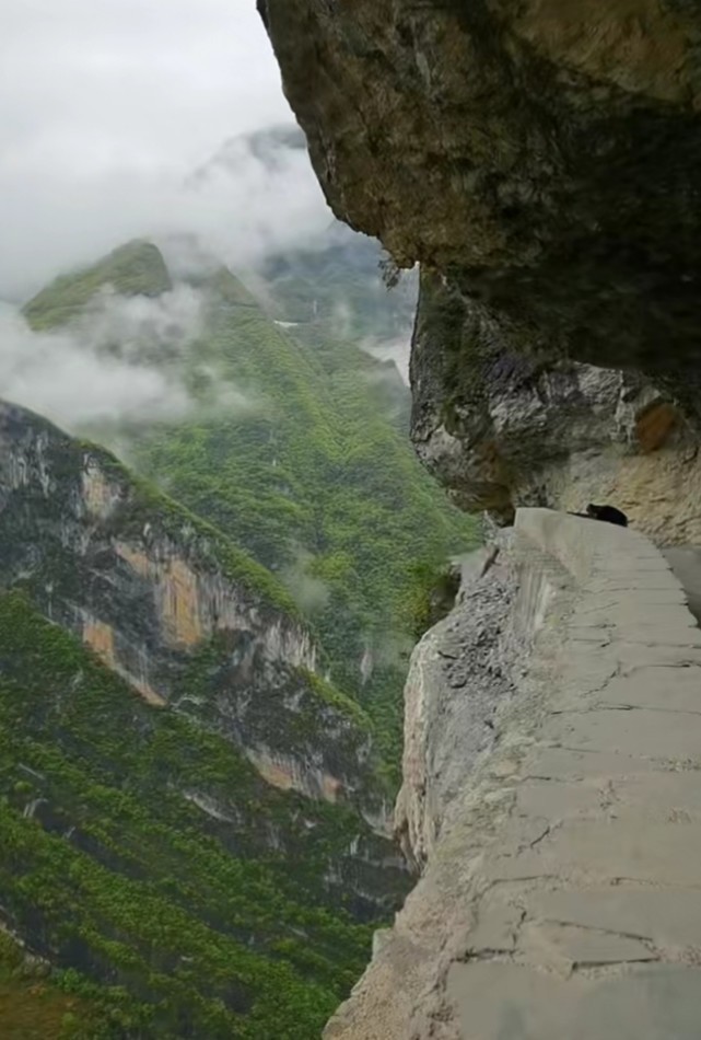 兰英大峡谷|实拍绝壁的兰英大峡谷