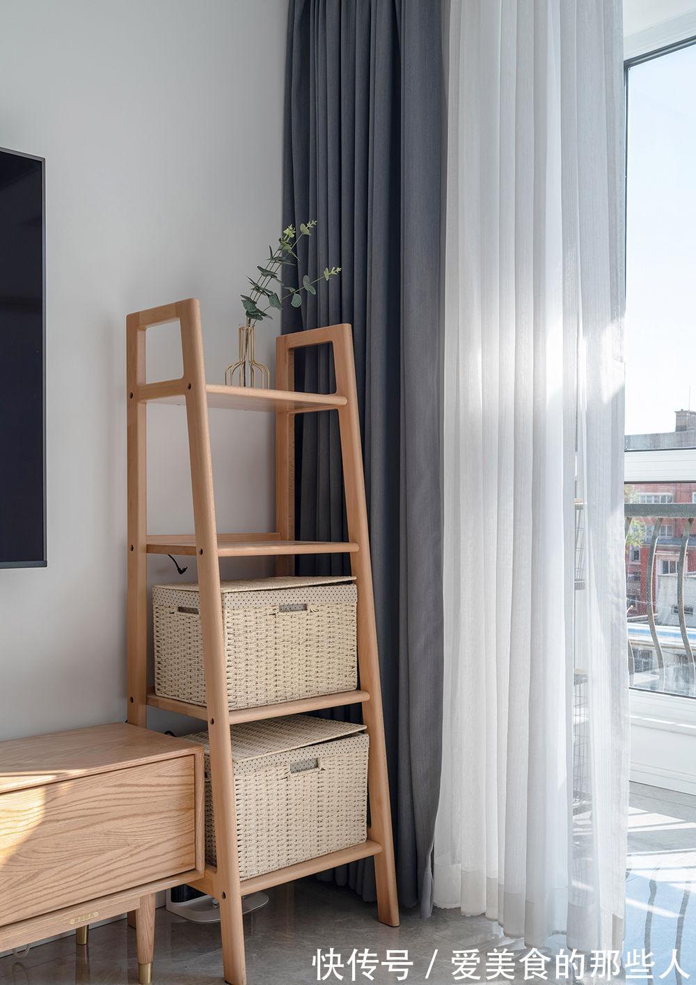 收纳|到邻居家做客,进门就被清新自然的环境治愈了,原木风小家太美了