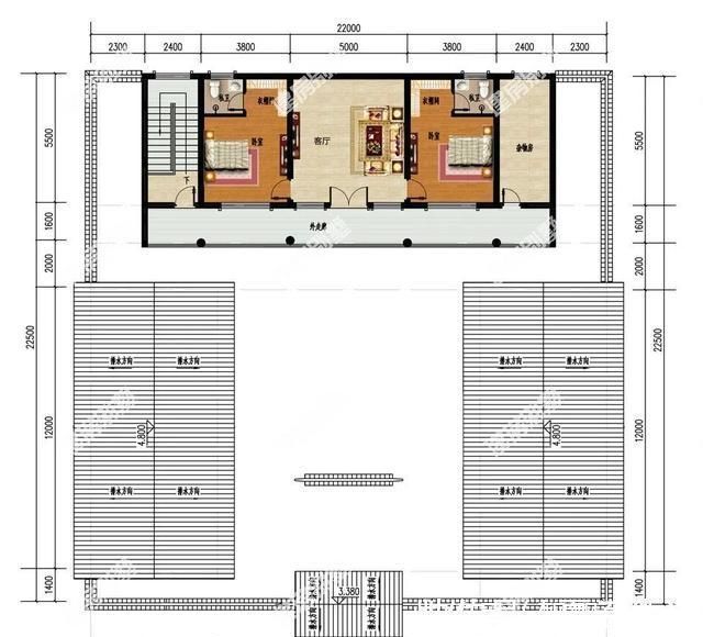 大户人家|新中式风格设计的两栋别墅,第二栋为三合院,这才叫大户人家