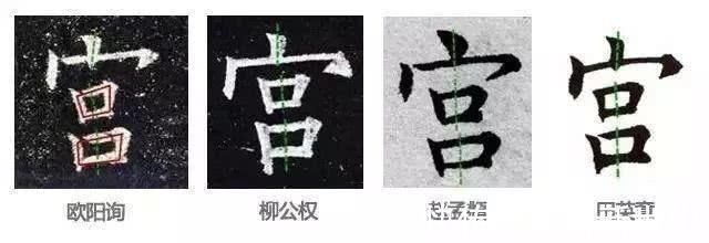 隶书!欧阳询的字为什么看起来较瘦?主要有三个原因!