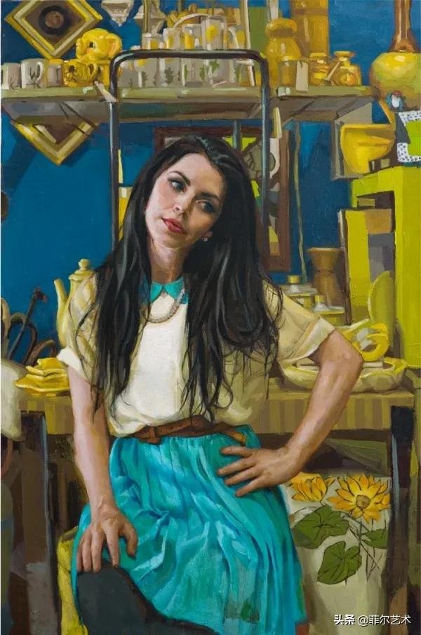 十九世纪|美国女艺术家玛丽·索尔的油画艺术作品欣赏