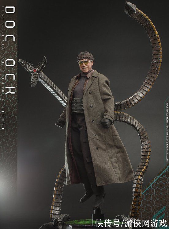 素体|2080元！Hottoys《蜘蛛侠英雄无归》章鱼博士1/6人偶