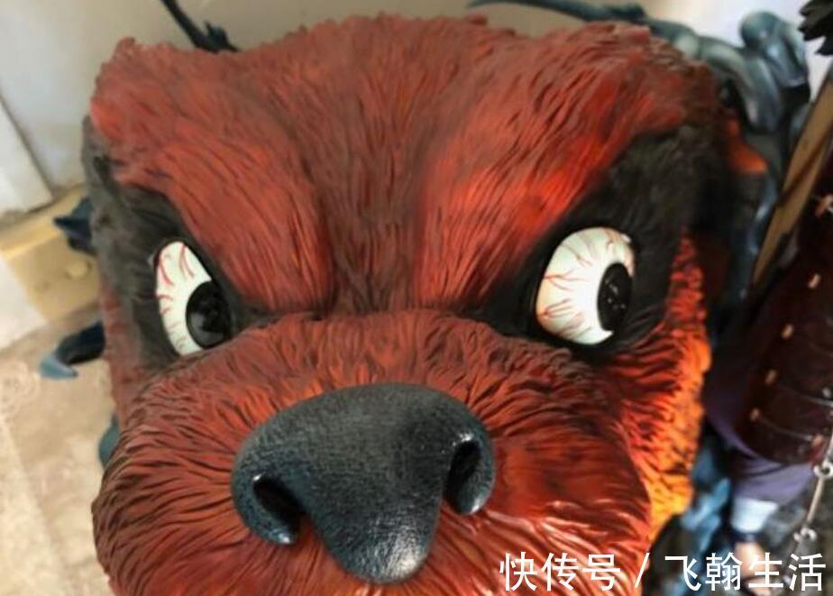 斑爷|价值上万的九尾斑手办,斑爷在九尾面前像个陪衬