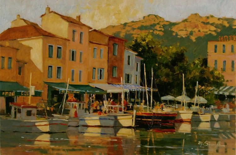 两只狗!她是绘画古典写实主义的热爱者,15年教学艺术知识