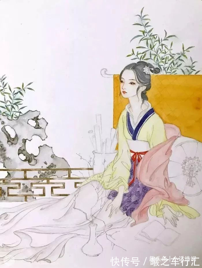 词章@李清照的雨中节奏,音乐与词章完美交融,读来扣人心弦动人心扉