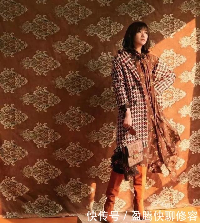 互搭|大衣+裙子=冬天最优雅的女神装