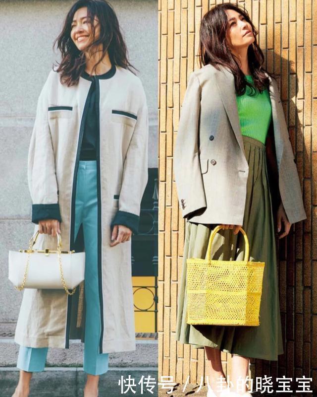 早秋|40岁女人美不美看气质,早秋穿衣把握优雅与质感,想不出彩都难