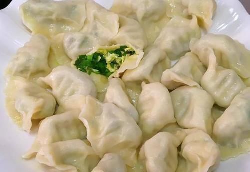 韭菜鸡蛋馅|你吃过的最好吃的饺子是什么馅的你是怎么煮饺子的