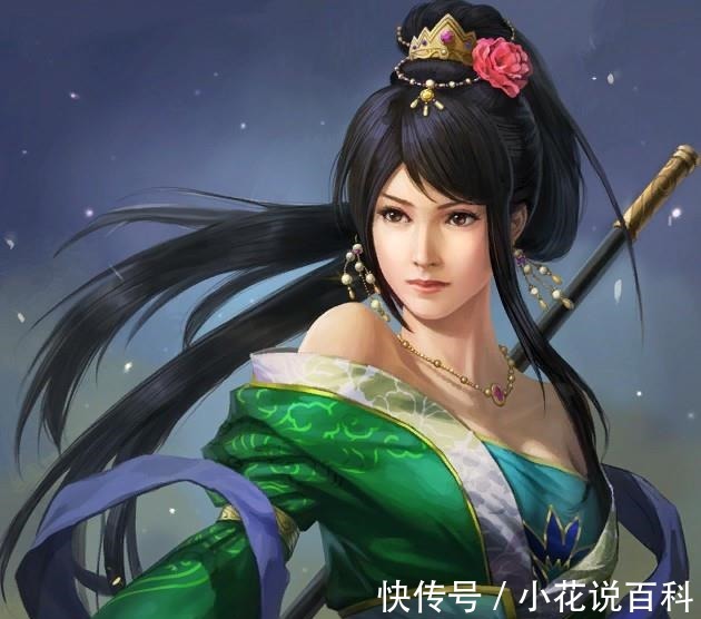 小姐姐|《三国志13》堪称舔屏的女性肖像画,311画质青铜313钻石!