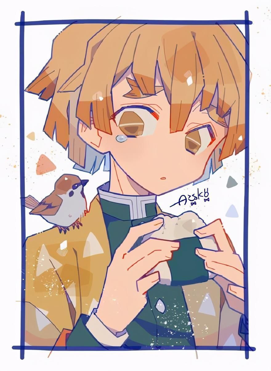 情头|鬼灭之刃:Q萌头像,师兄与蝴蝶的情头很甜蜜,可惜其中有个叛徒