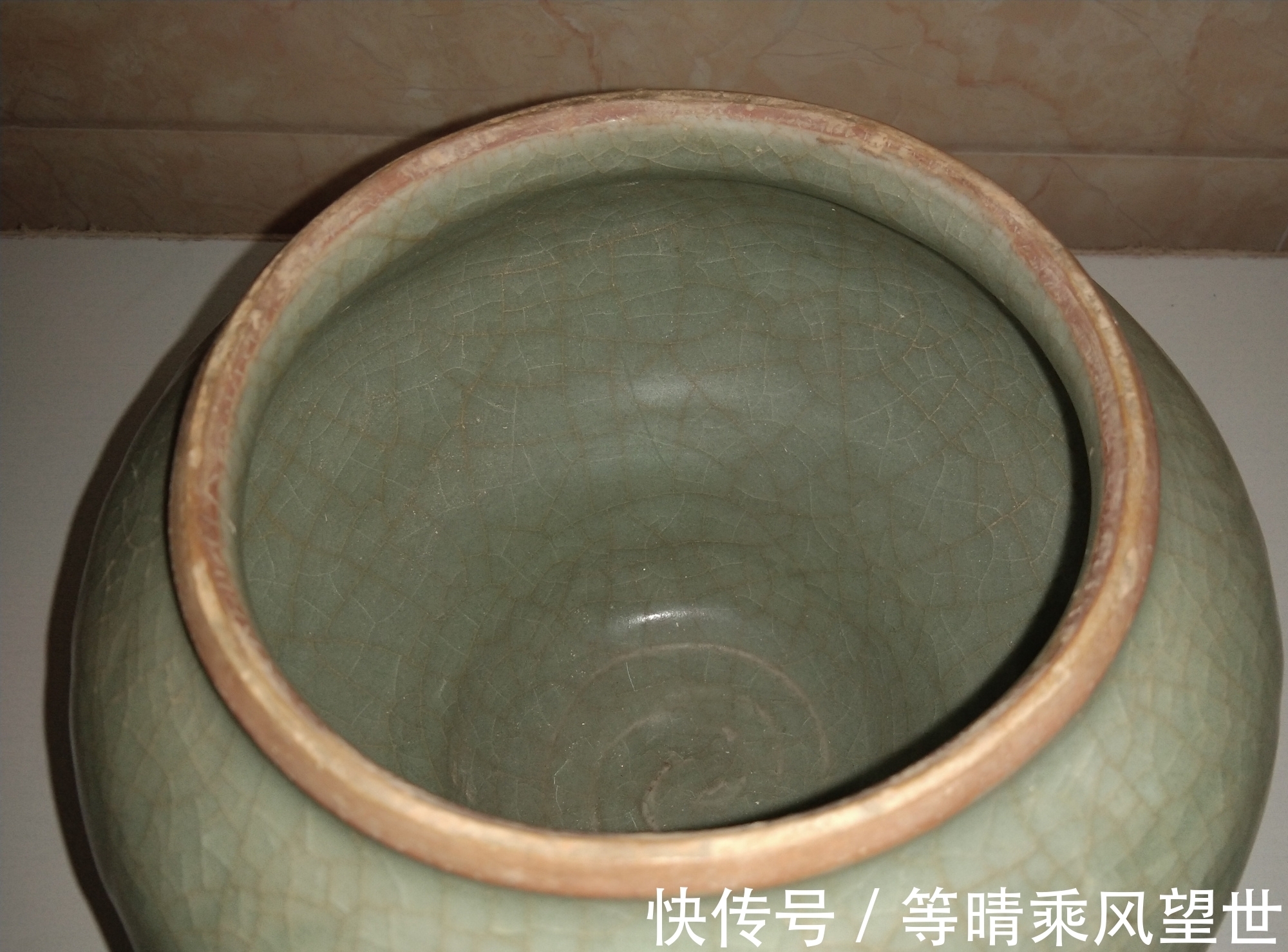 火石红#老瓷器,不伪不装,自然天成