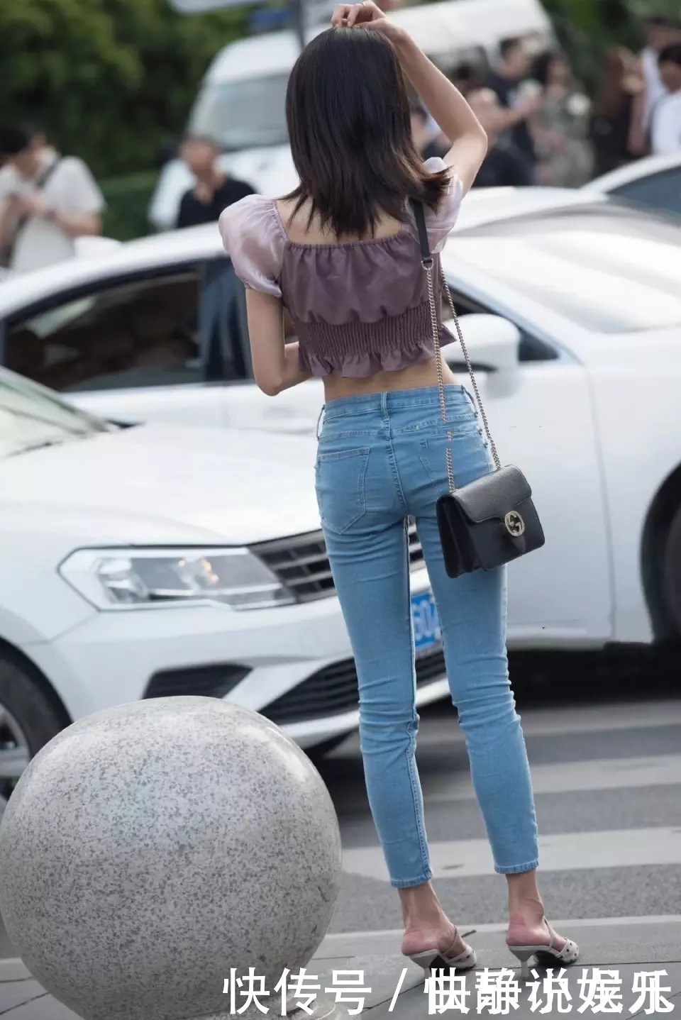 穿搭牛仔裤穿出女神般的美感,时尚出彩又美观