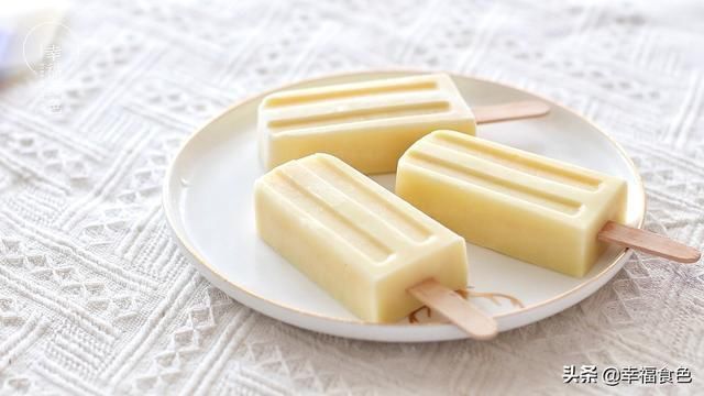 榴莲雪糕|自制简单版榴莲雪糕,无糖无蛋黄无奶油,口感还很细腻