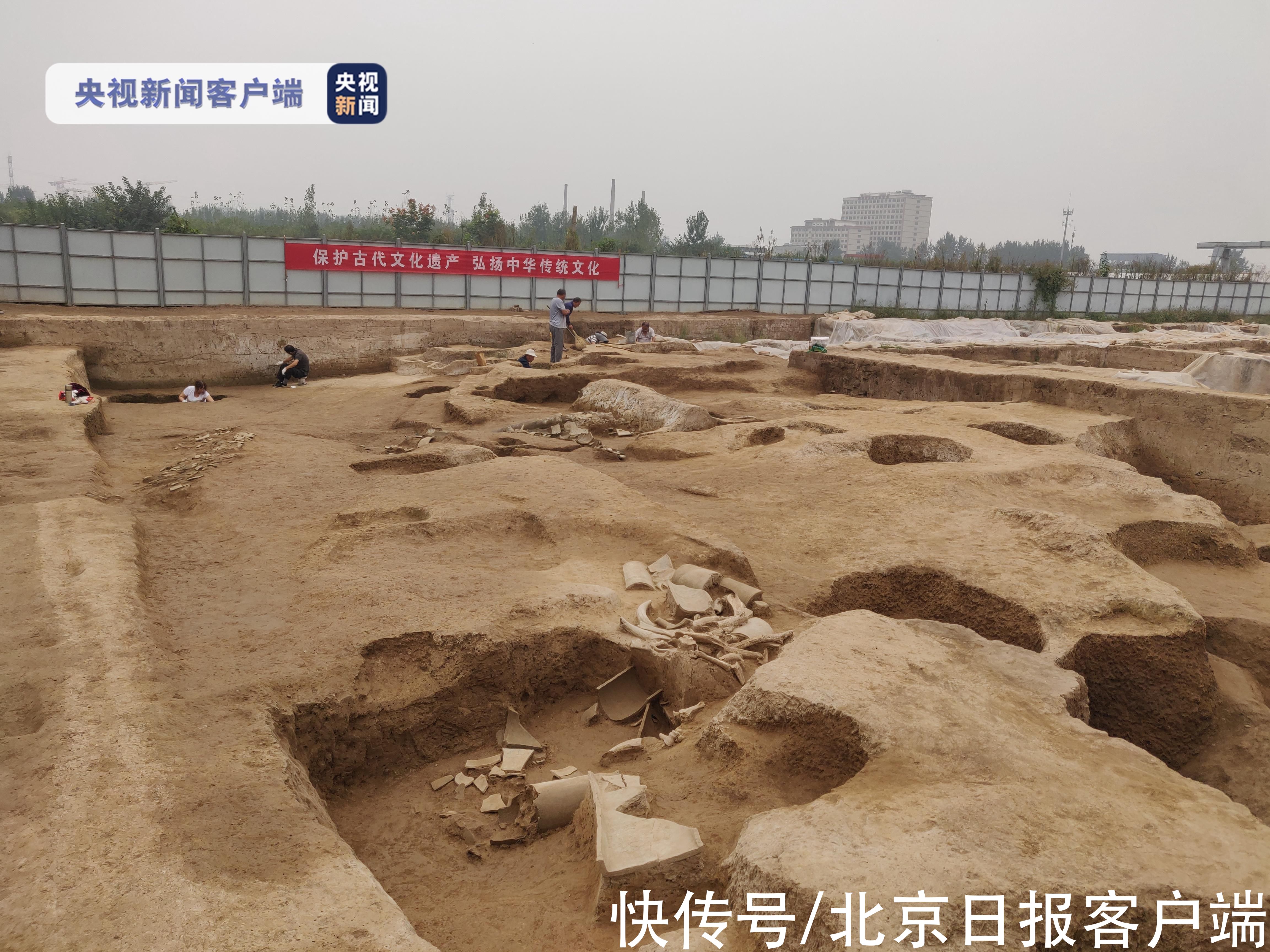 镐京$考古新发现！镐京遗址首次发现西周道路遗迹