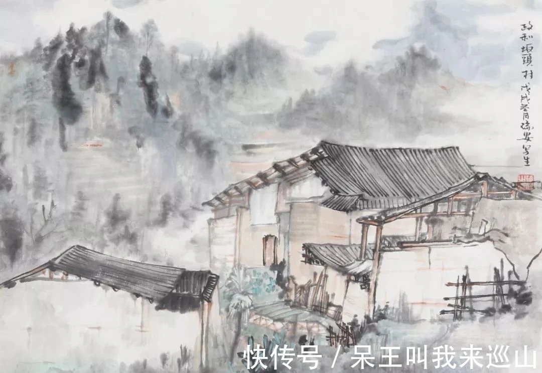 美术家协会|写生的朴拙与创作的梦幻｜沈瑞安山水画