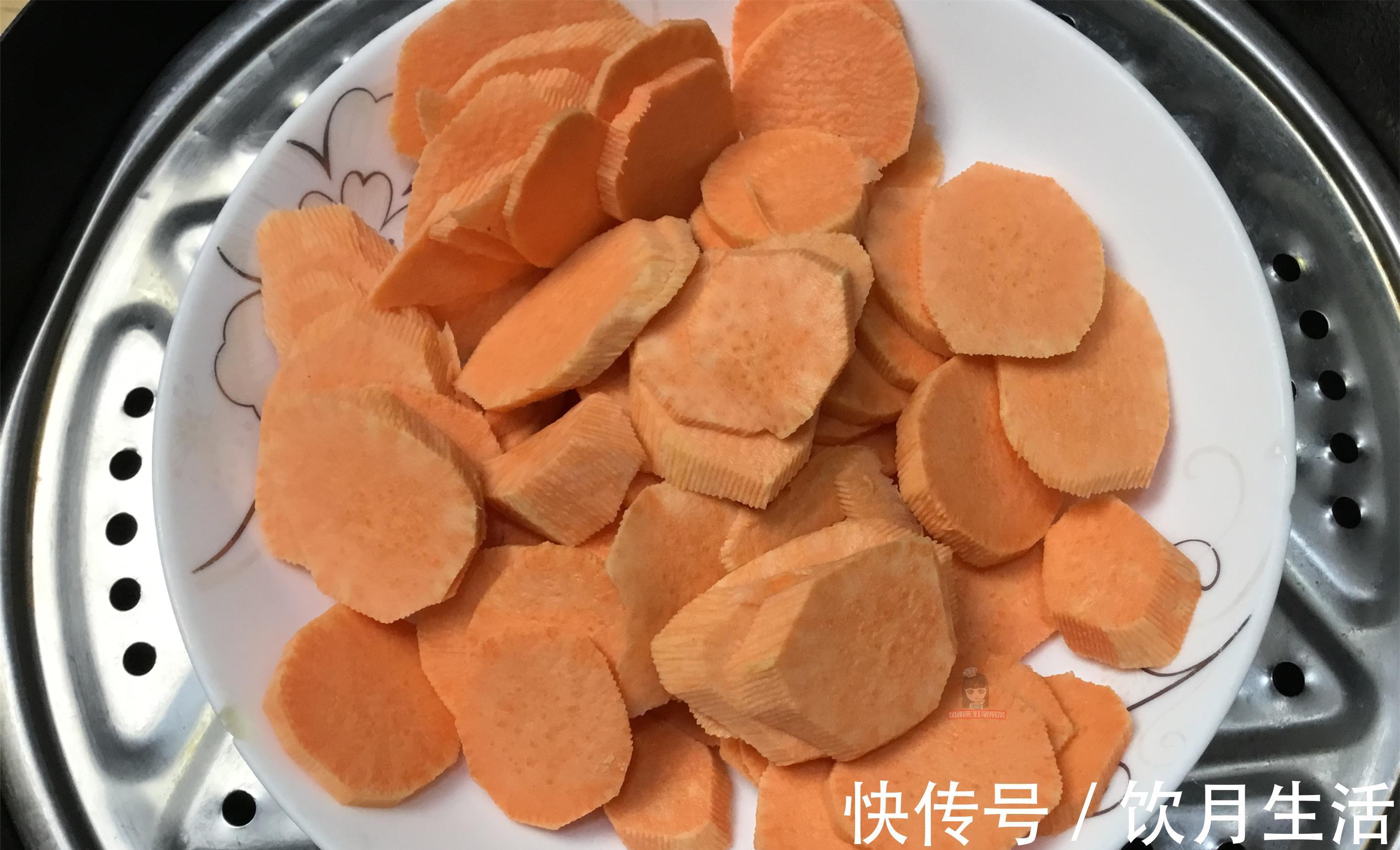 红薯泥|发糕好吃有诀窍，学会一个技巧，香甜不腻口，小孩子最爱吃了