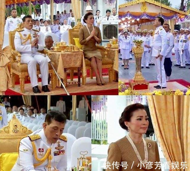 苏提达|诗妮娜不在眼前苏提达放松警惕?一身土豪金显俗气,直筒腰输贵妃