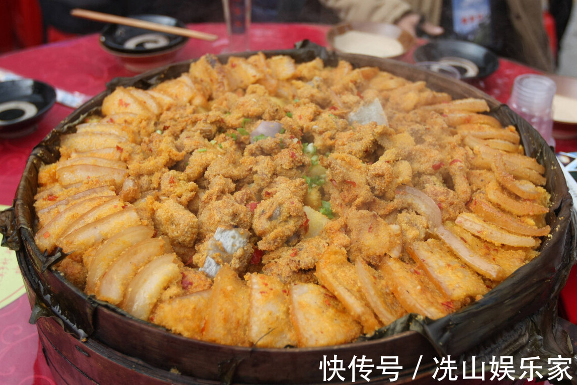 蒸肉米粉|粉蒸肉不能直接上锅蒸，学会2个技巧，五花肉酥烂入味不夹生