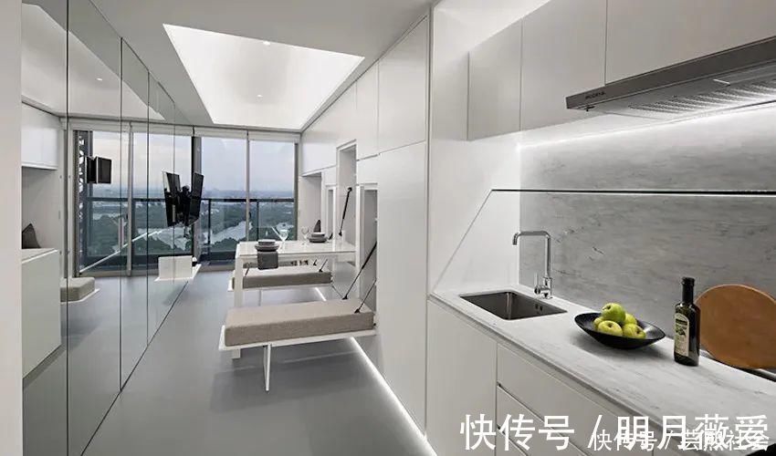 design|46平小宅,装成“两室一厅”不拥挤!进屋就被惊艳了,太实用!