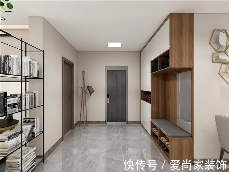 灰白+原木,简约风爱好者看过来|爱尚家装饰装修效果图 | 灰白+